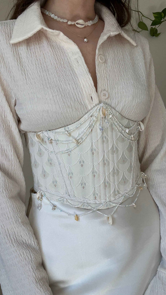 Mermaid corset belt
