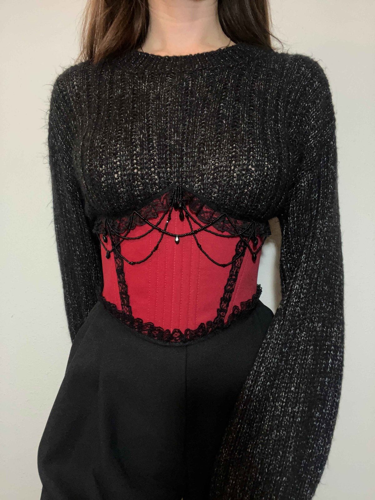 Rose Noir underbust corset belt