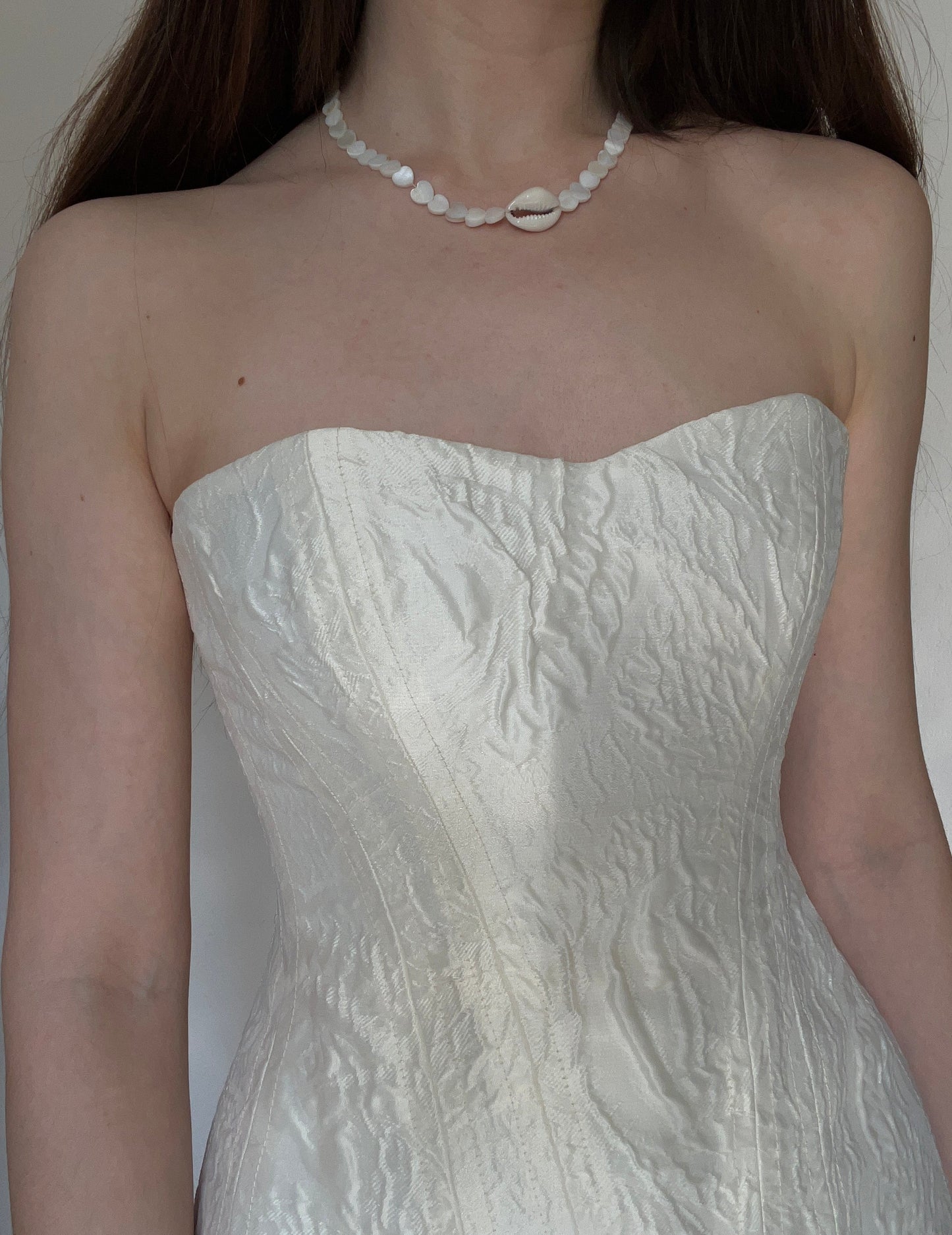 Ivory Peony Corset