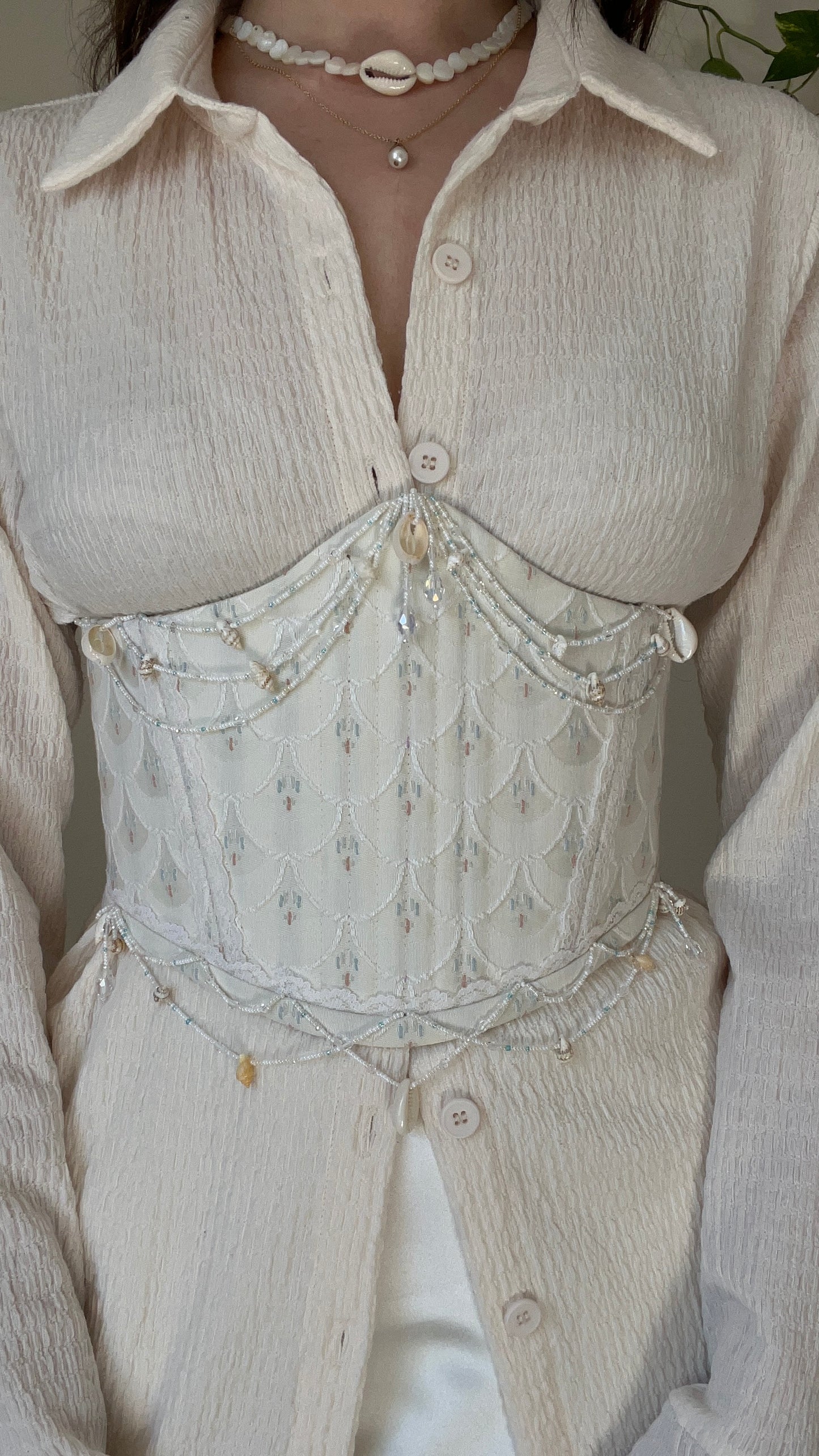Ocean whisper corset belt 🧜🏼‍♀️