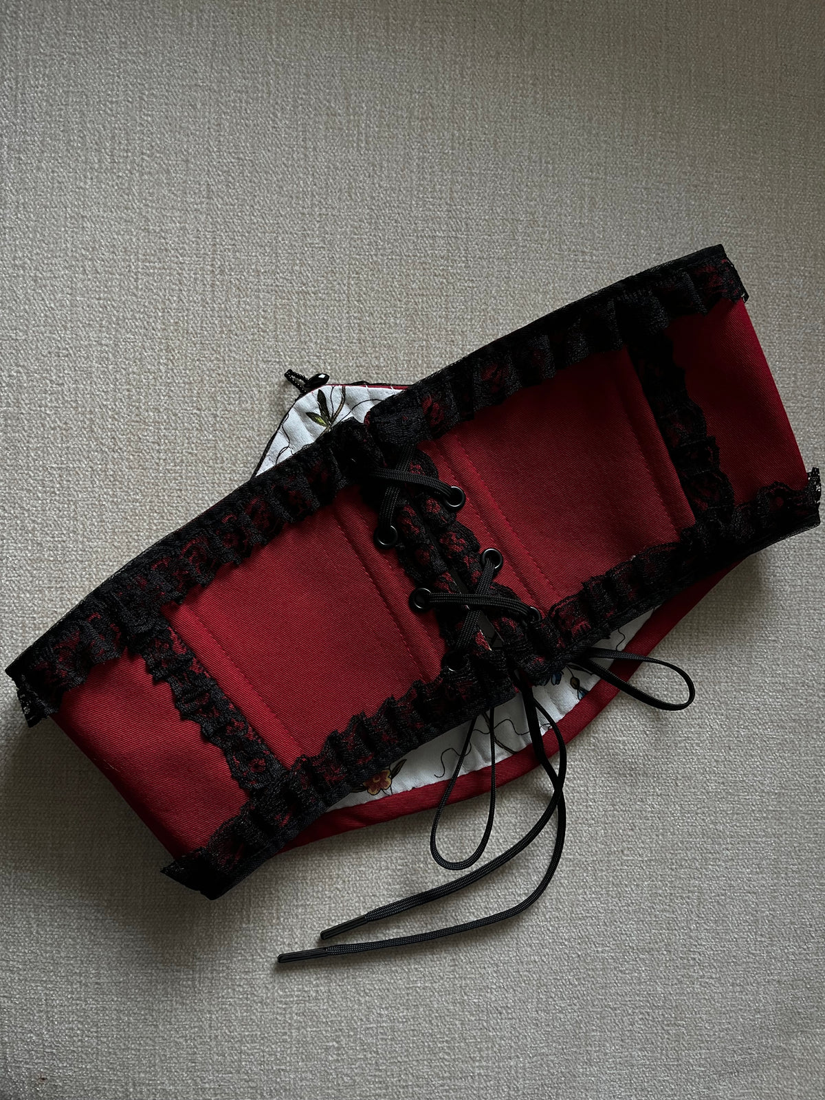 Rose Noir underbust corset belt