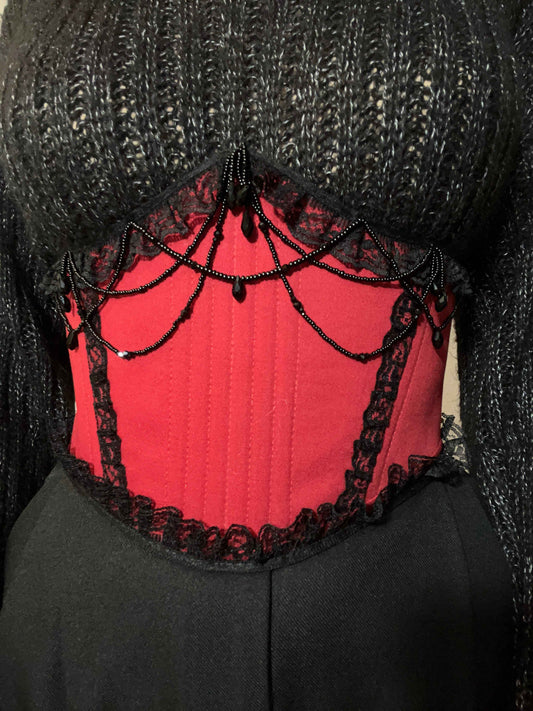 Rose Noir underbust corset belt