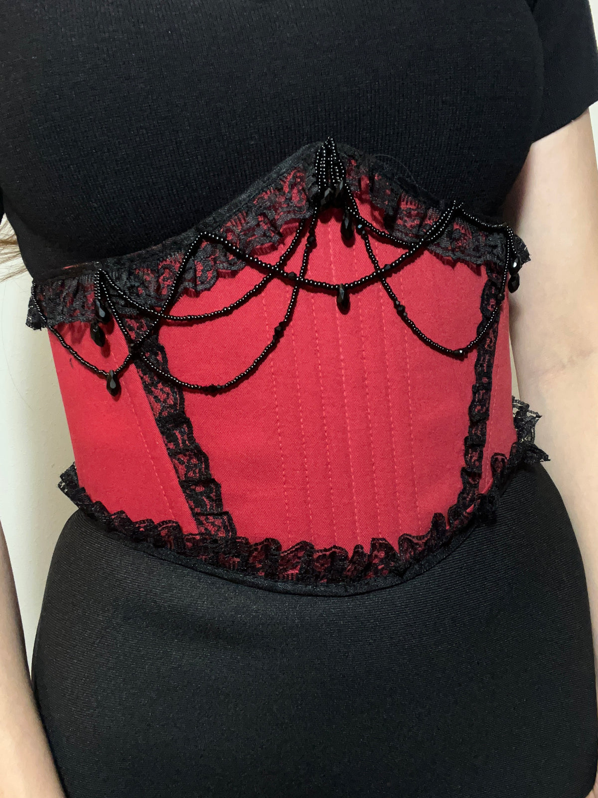 Rose Noir underbust corset belt