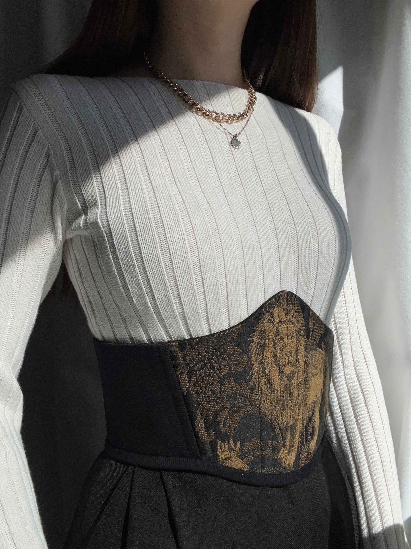 The Golden Pride Corset Belt
