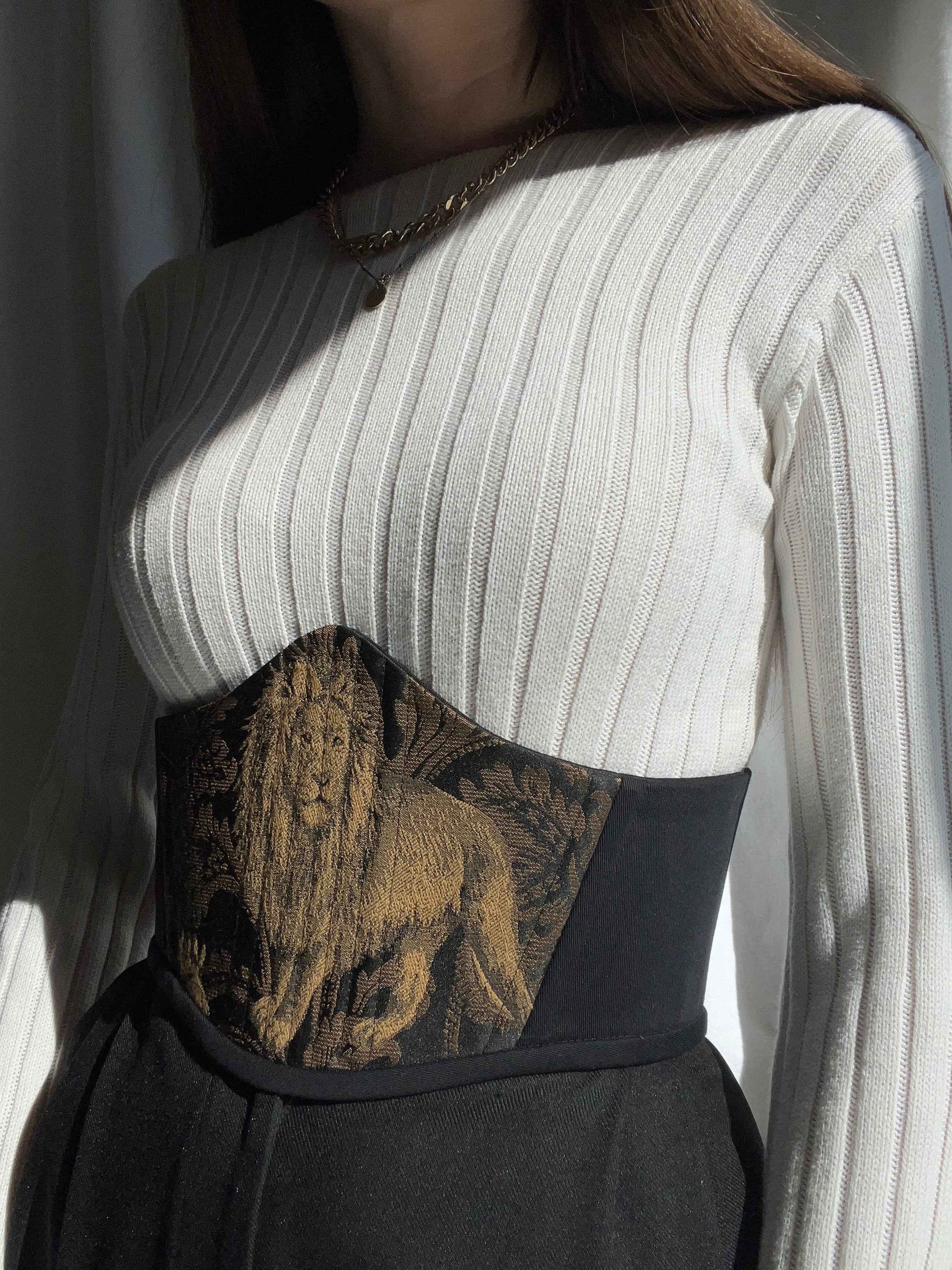 The Golden Pride Corset Belt