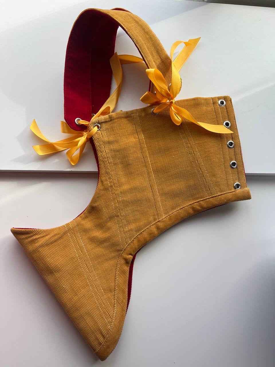 Reversible underbust corsage, size M/L(40/42)