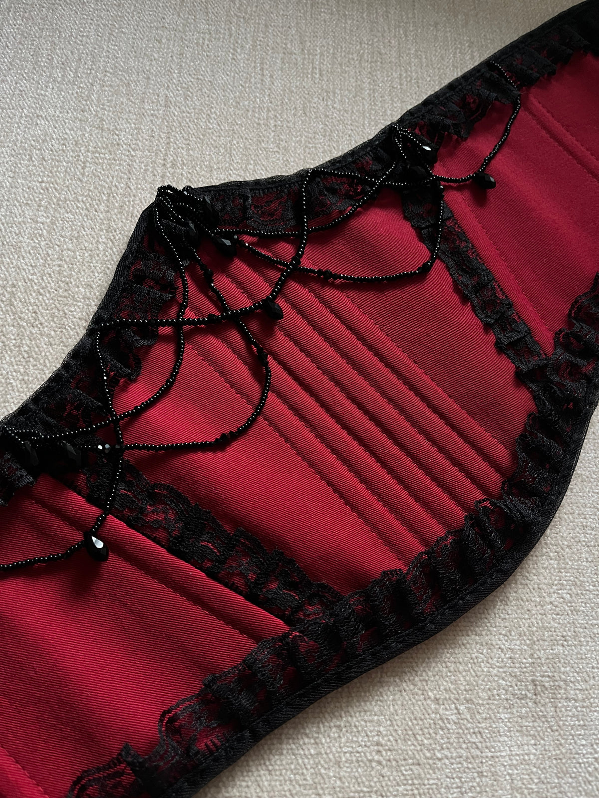 Rose Noir underbust corset belt