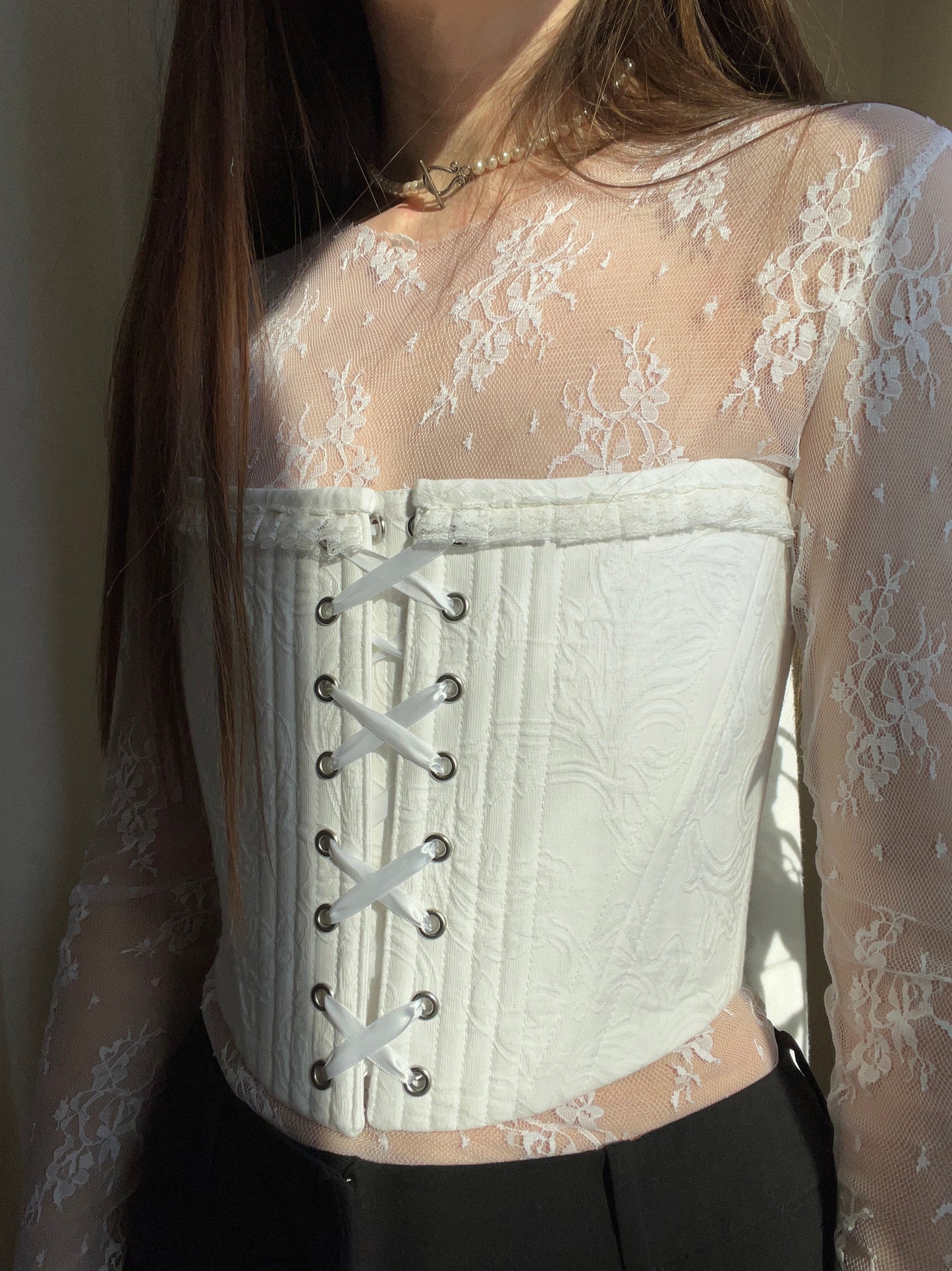 The Soft Power, strapless corset, M-L