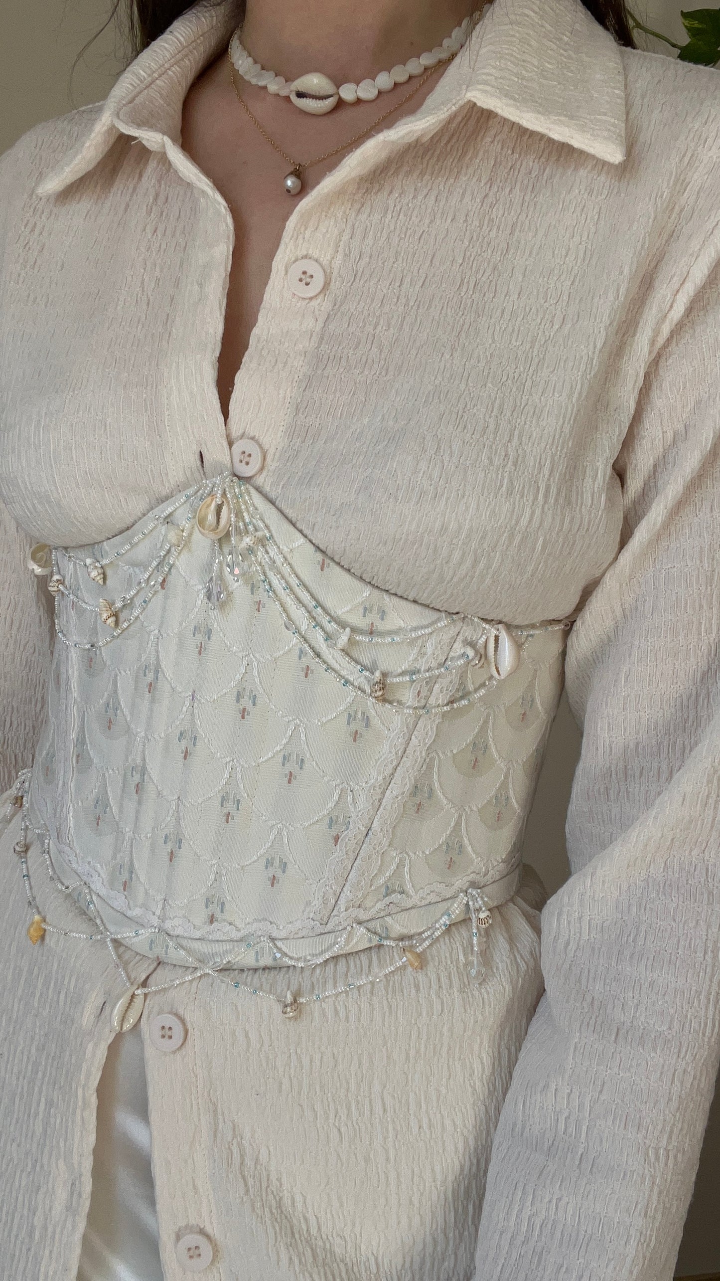 Ocean whisper corset belt 🧜🏼‍♀️