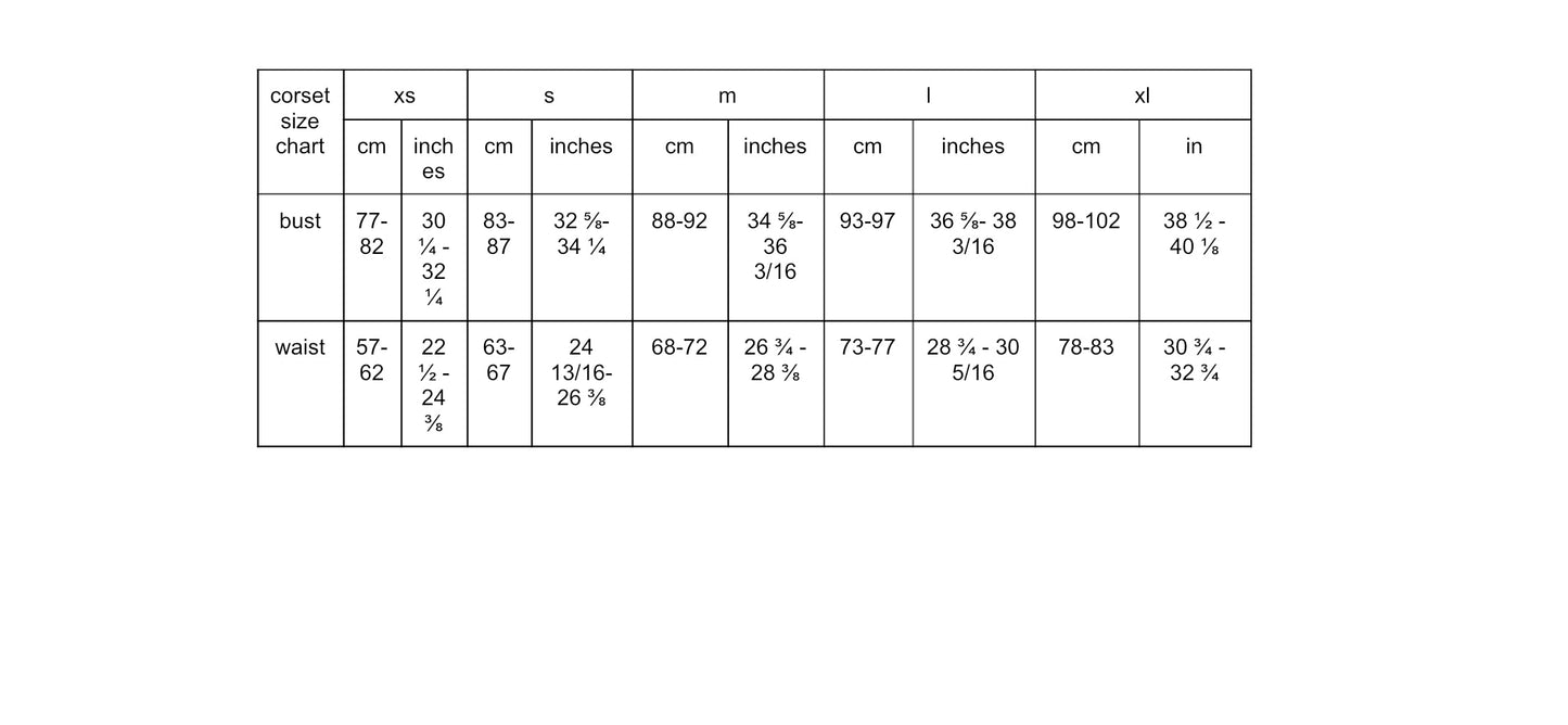 Heirloom Ivory corset, one-of-a-kind, size S