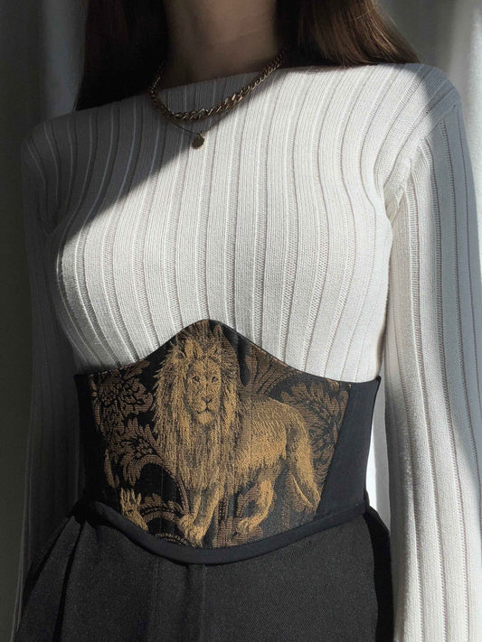 The Golden Pride Corset Belt