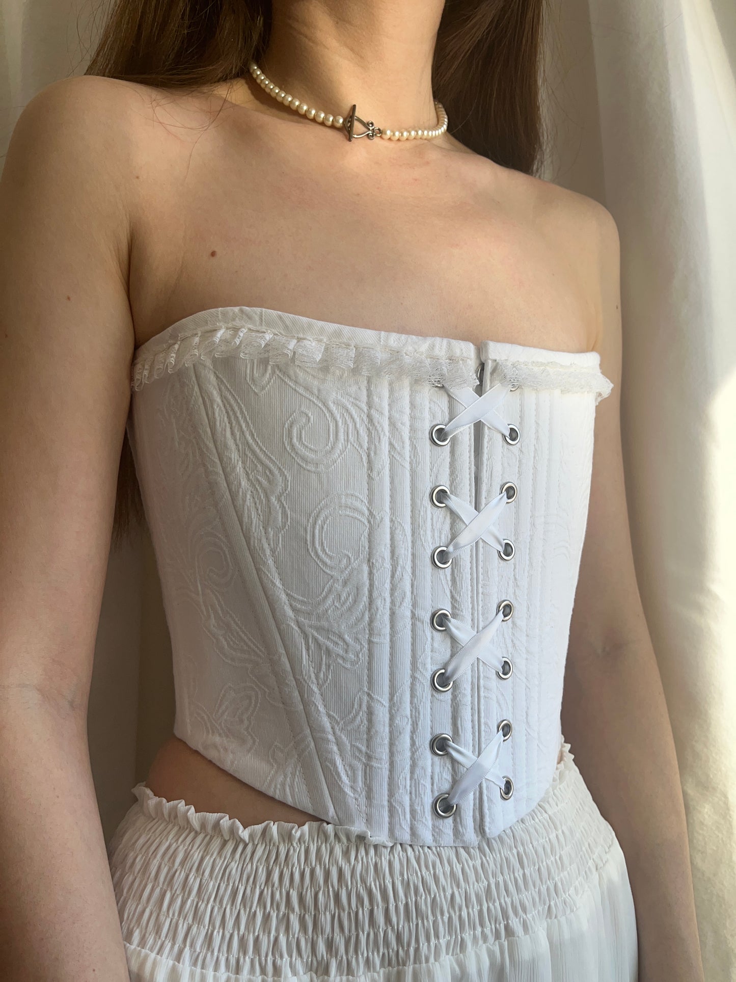 The Soft Power, strapless corset, M-L