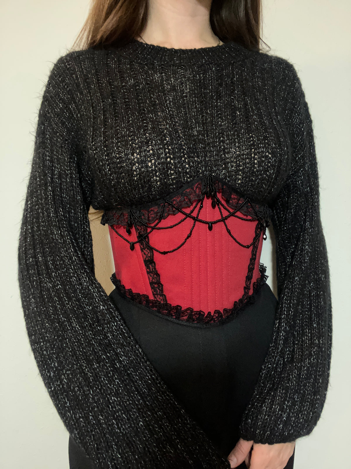 Rose Noir underbust corset belt