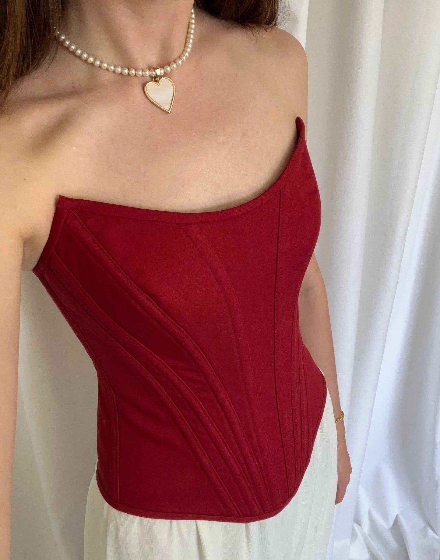 “Chili Rouge” corset