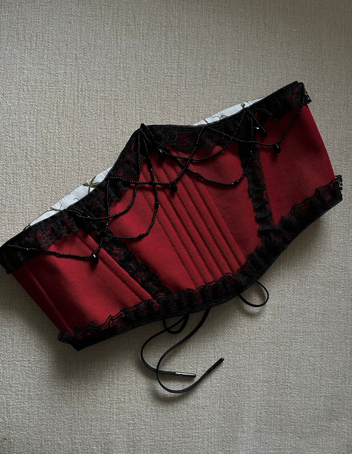 Rose Noir underbust corset belt