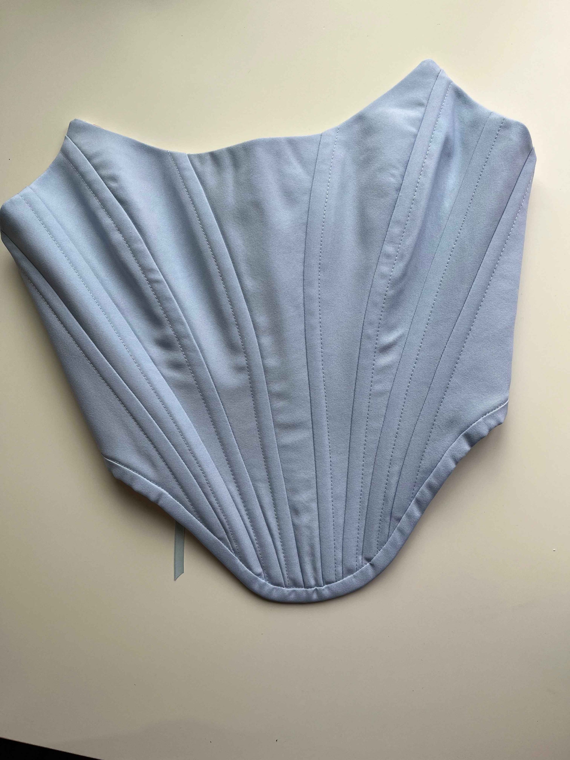 Strapless Sky blue corset🩵