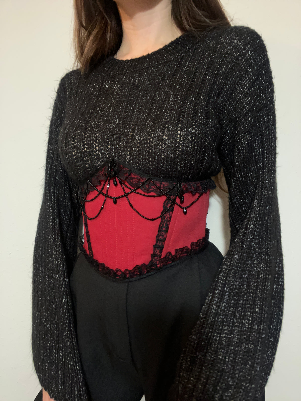 Rose Noir underbust corset belt