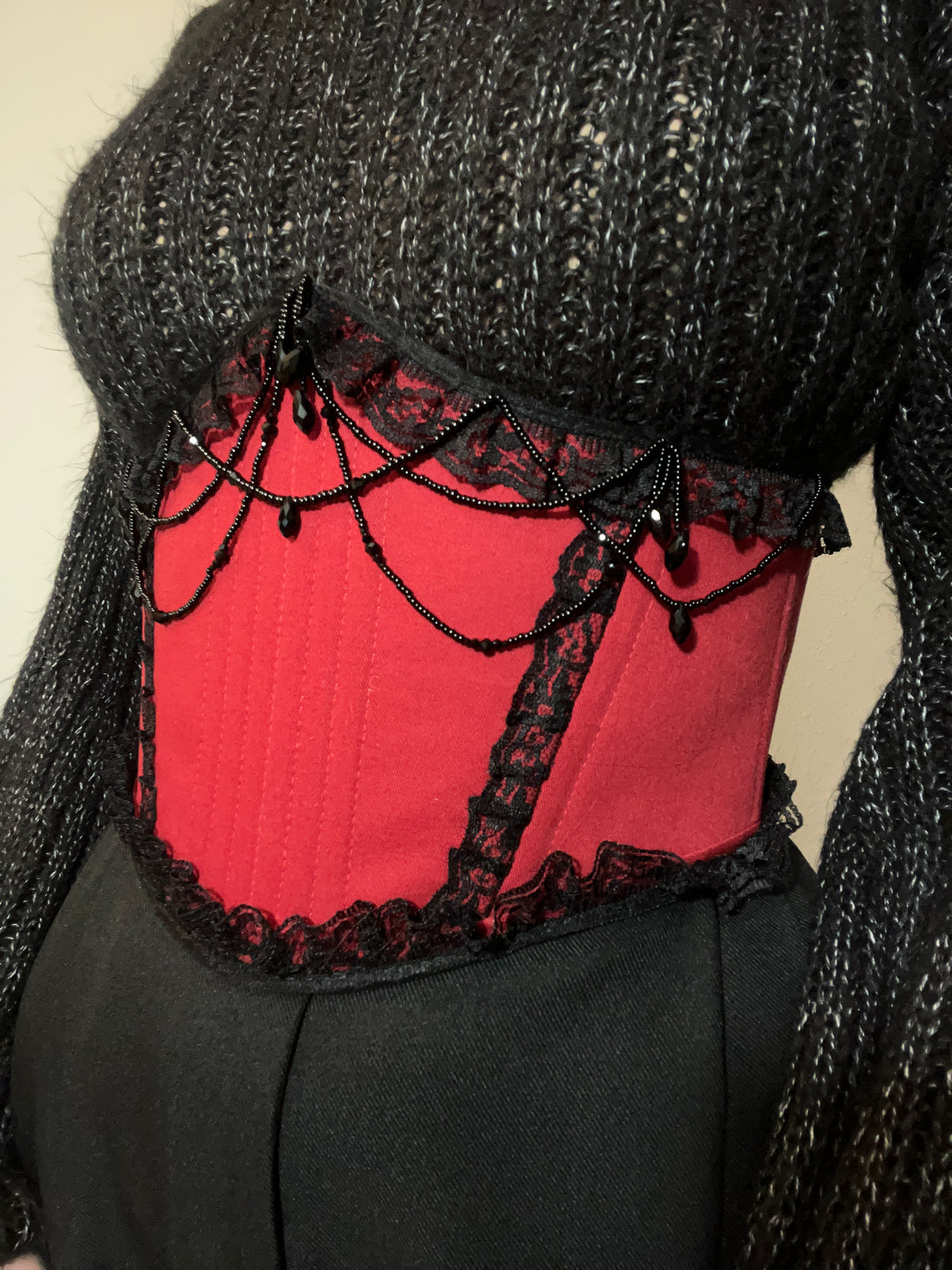 Rose Noir underbust corset belt