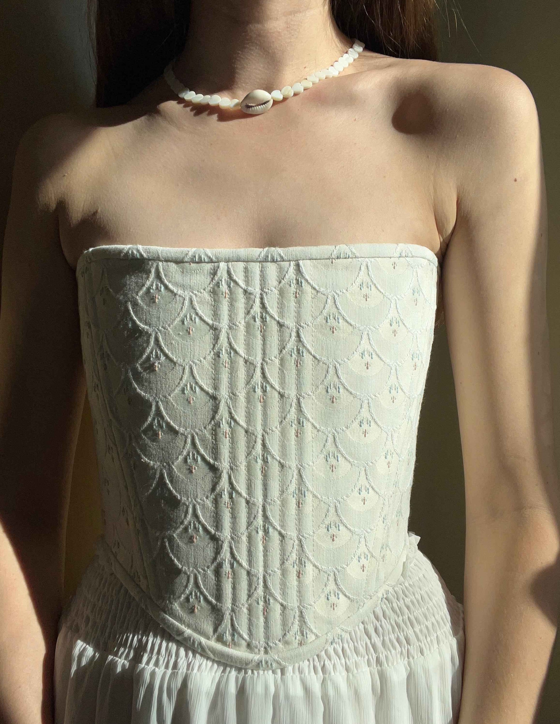 Galene Overbust Corset - Strapless Style for Stunning Silhouettes